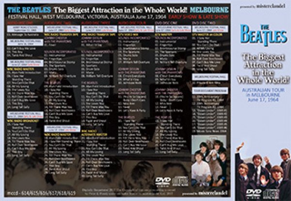 THE BEATLES-THE BIGGEST ATTRACTION IN THE WHOLE WORLD 【4CD+2DVD】 -  Mellow-Yellow