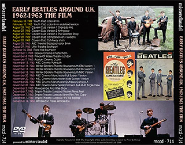 EARLY BEATLES AROUND U.K. 1962-1963 THE FILM 【DVD】