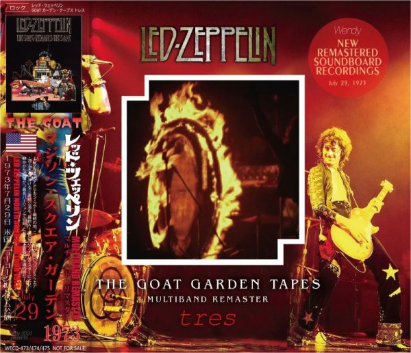 画像1: LED ZEPPELIN 1973 THE GOAT GARDEN TAPES tres 3CD (1)